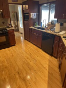 water damage restoration in kitchen