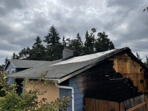 fire damage restoration